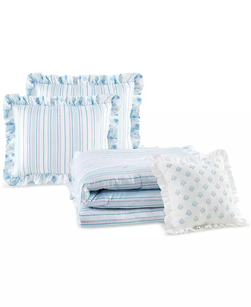 Mia Ruffle 4-Pc. Comforter Set, Exclusively at Macy’s 商品