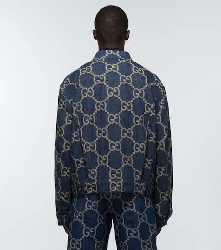 商品Gucci|Jumbo GG Pineapple夹克,价格¥25839,第4张图片详细描述