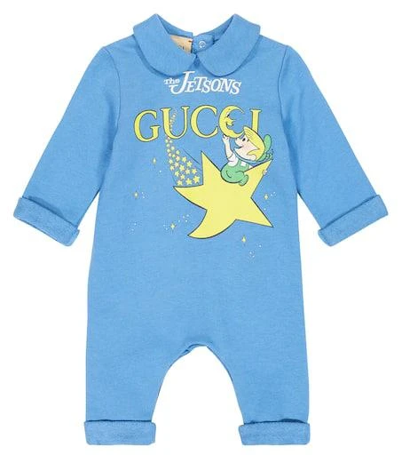 商品Gucci|x The Jetsons© Baby Printed cotton onesie,价格¥2478,第1张图片
