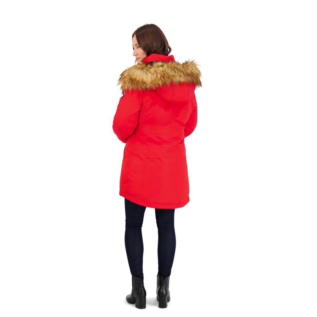 商品Canada Weather Gear|Canada Weather Gear Parka Coat for Women-Insulated Faux Fur Hooded Winter Jacket,价格¥510,第5张图片详细描述