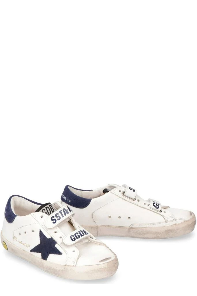 商品Golden Goose|Golden Goose Kids Old School Touch-Strap Sneakers,价格¥1573,第2张图片详细描述