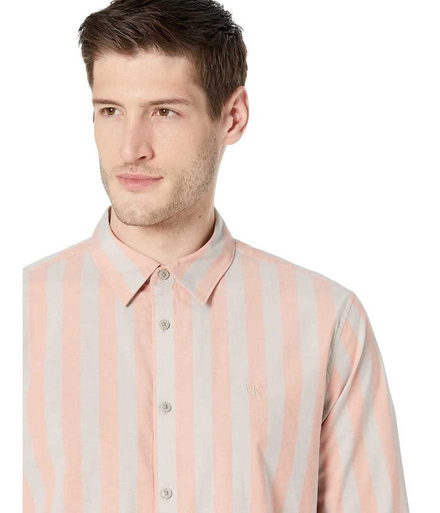 商品Calvin Klein|Long Sleeve Novelty Easy Shirt,价格¥289,第3张图片详细描述