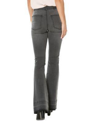 商品Juicy Couture|Malibu Faded Wash Whiskered Jeans,价格¥435,第4张图片详细描述