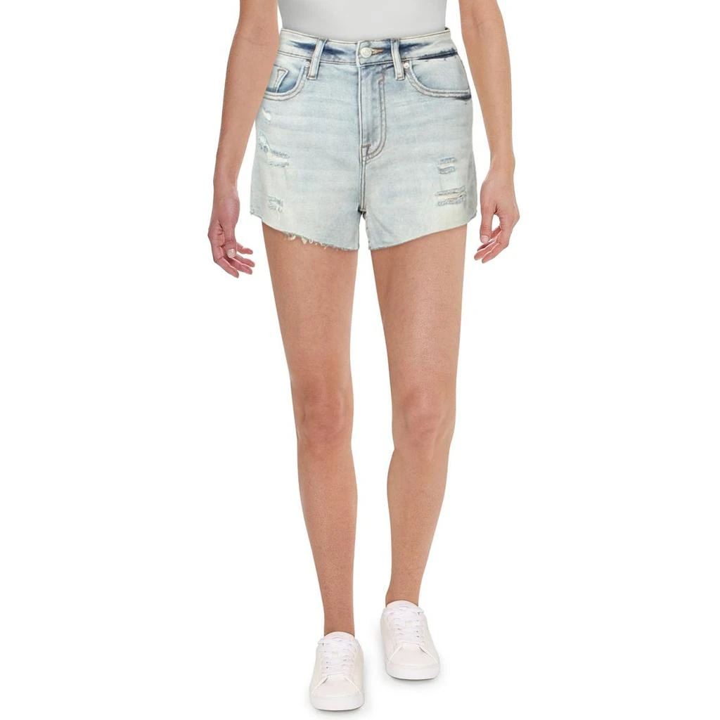 商品VIGOSS|Vigoss Womens Denim Frayed Hem Cutoff Shorts,价格¥46,第1张图片