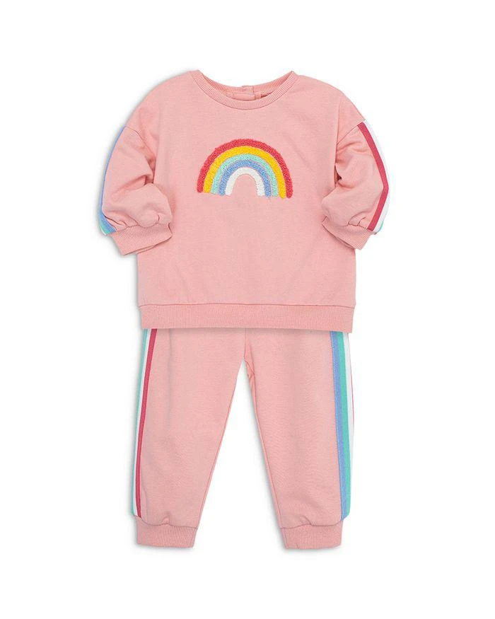 商品Little Me|Girls' Rainbow Sweatshirt & Sweatpants Set - Baby,价格¥287,第3张图片详细描述