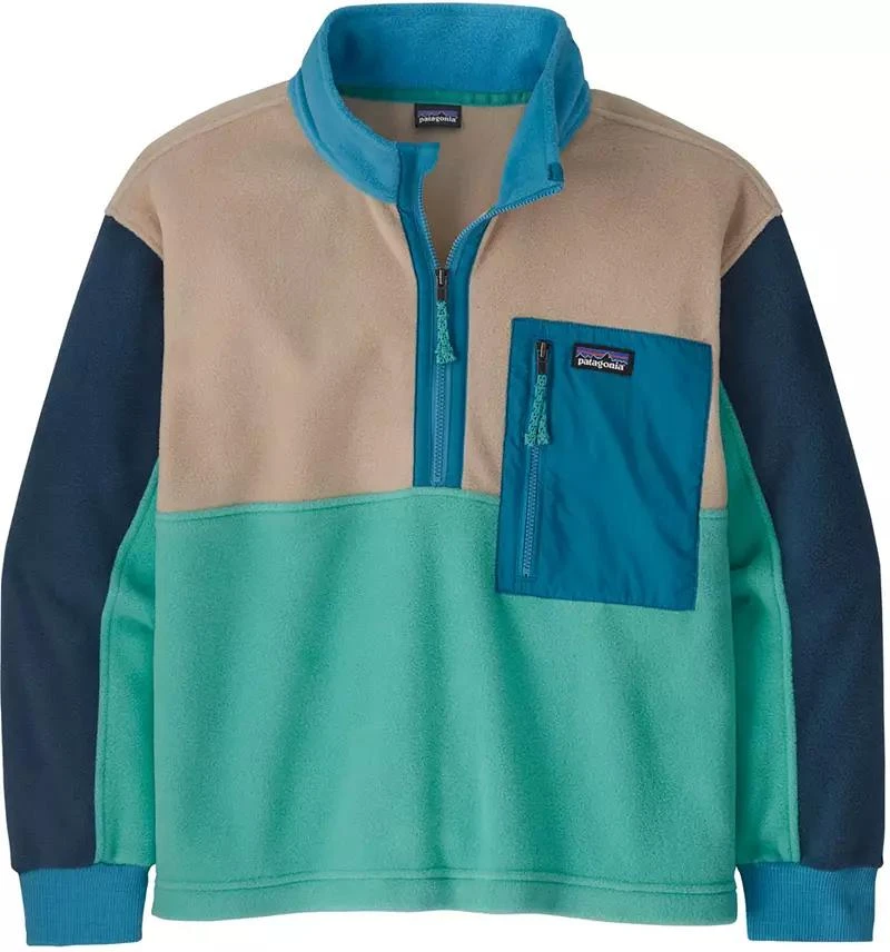 商品Patagonia|Patagonia Youth Microdini ½ Zip Fleece Pullover,价格¥537,第1张图片