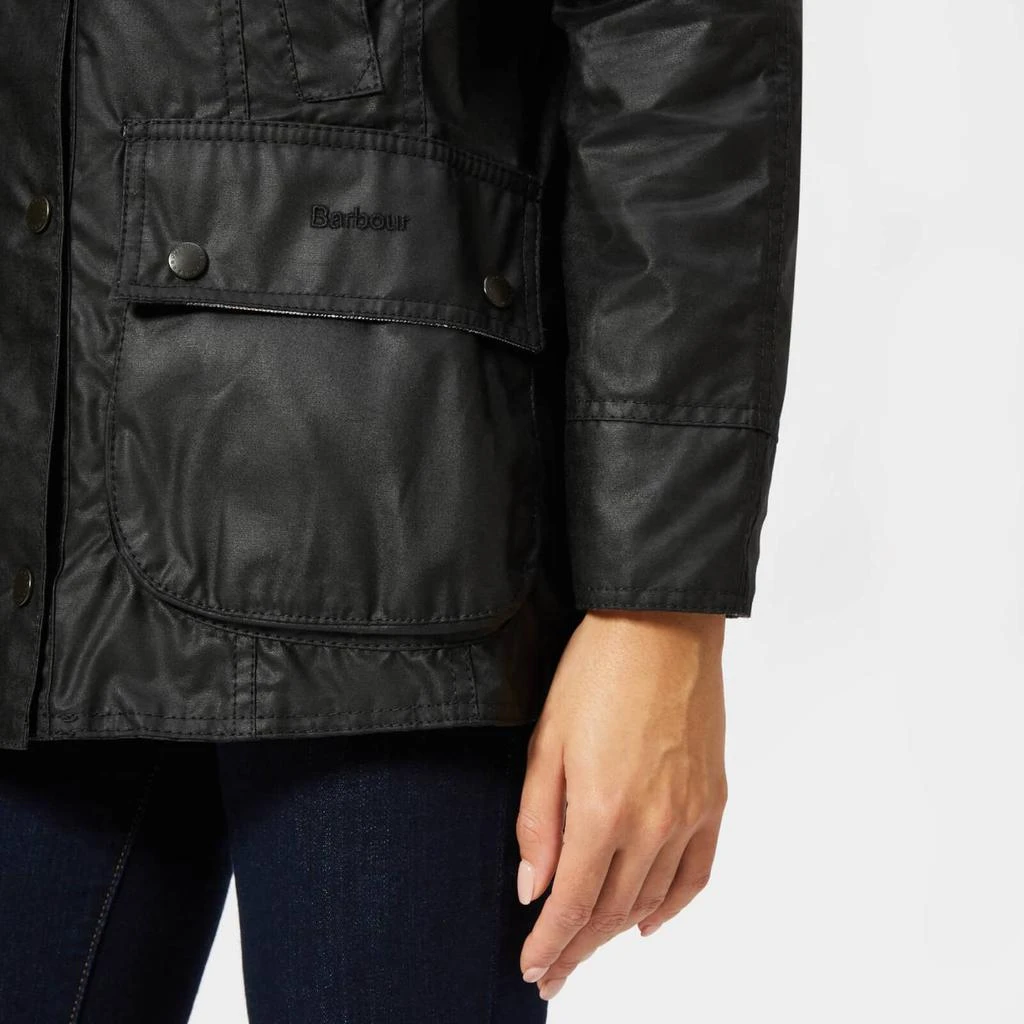 商品Barbour|Barbour Women's Beadnell Wax Jacket - Black,价格¥2063-¥2251,第5张图片详细描述