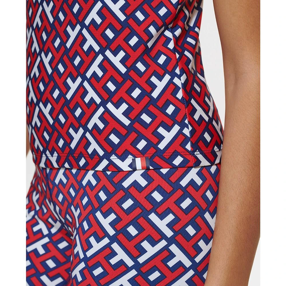 商品Tommy Hilfiger|Double-Strap Printed Tank Top,价格¥100,第4张图片详细描述