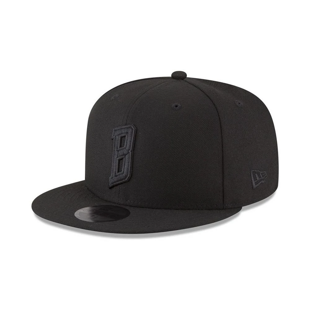 商品New Era|Chicago Bulls Alpha Triple Black 59FIFTY FITTED Cap,价格¥113,第1张图片