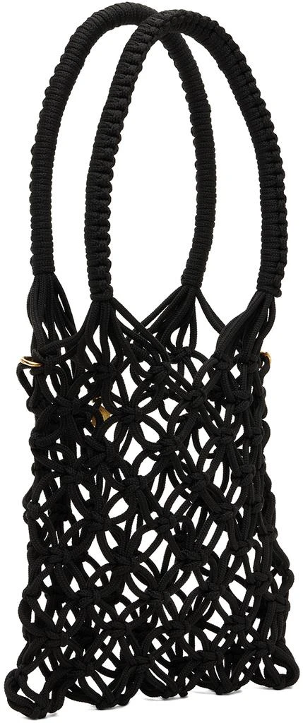 商品Vivienne Westwood|Black Large Macrame Tote,价格¥1606,第3张图片详细描述