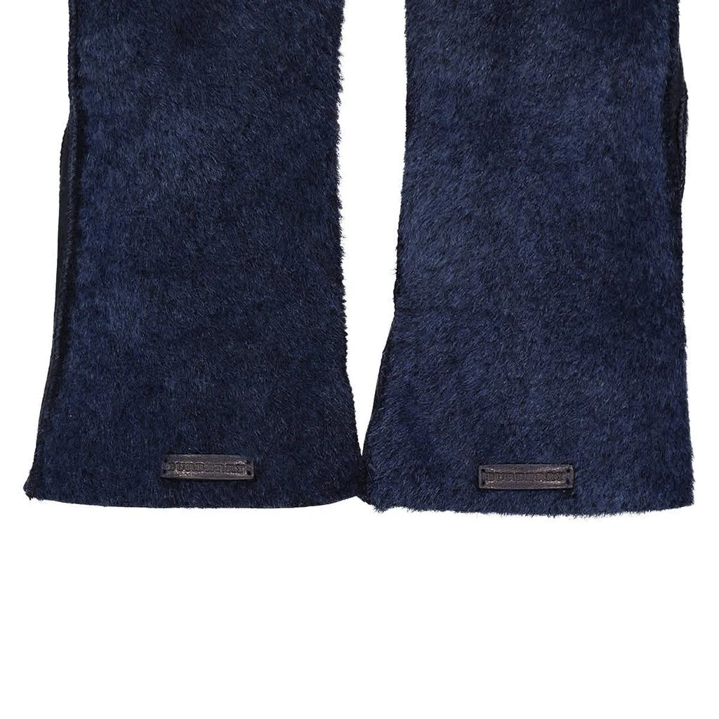 商品Burberry|Burberry Ladies Navy Genuine Shearling Gloves, Brand Size 7.5,价格¥2956,第3张图片详细描述