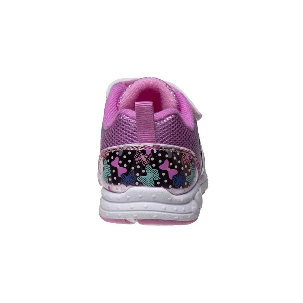 Little Girls Minnie Mouse Adjustable Strap Sneakers 商品