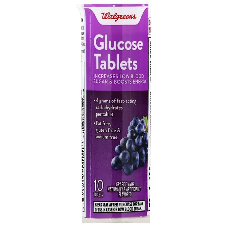 商品Walgreens|Glucose Tablets Grape,价格¥9,第1张图片