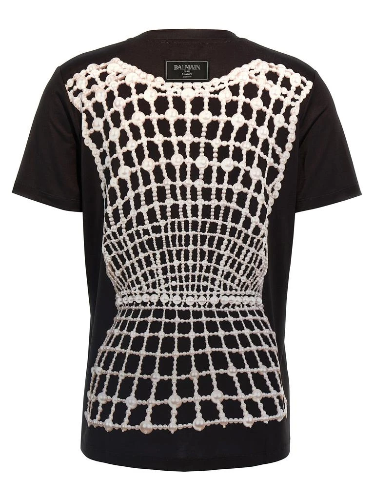 商品Balmain|Trompe L'Oeil T-Shirt Black,价格¥3290,第2张图片详细描述
