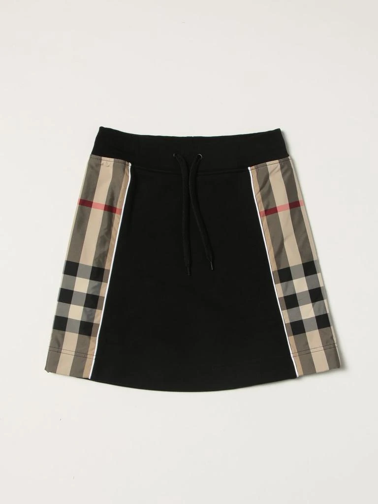 商品Burberry|Burberry jogging skirt with check details,价格¥972,第1张图片