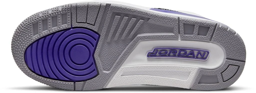 商品Jordan|Jordan Kids' Preschool Jordan 3 Retro Basketball Shoes,价格¥745,第2张图片详细描述