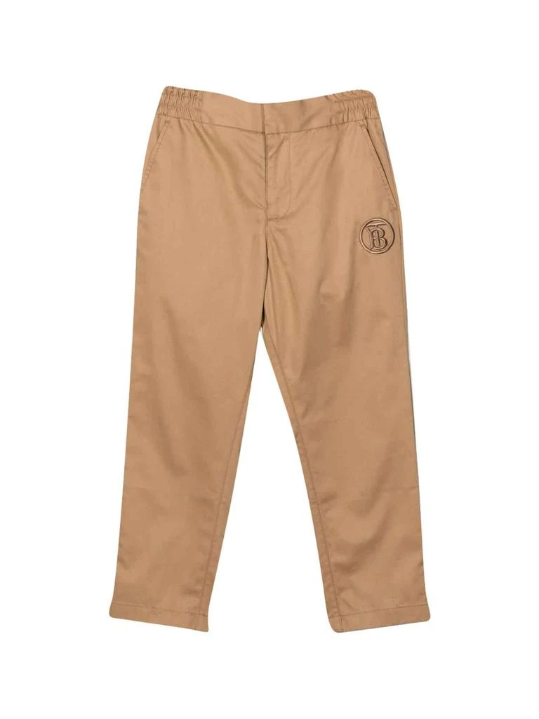 商品Burberry|Beige Trousers Girl,价格¥1487,第1张图片
