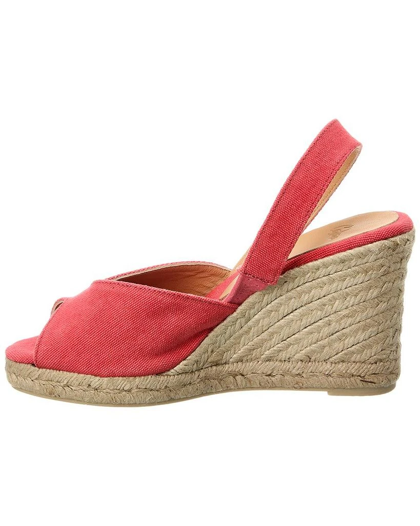 商品CASTAÑER|Brisa Canvas Slingback Wedge Sandal,价格¥673,第2张图片详细描述