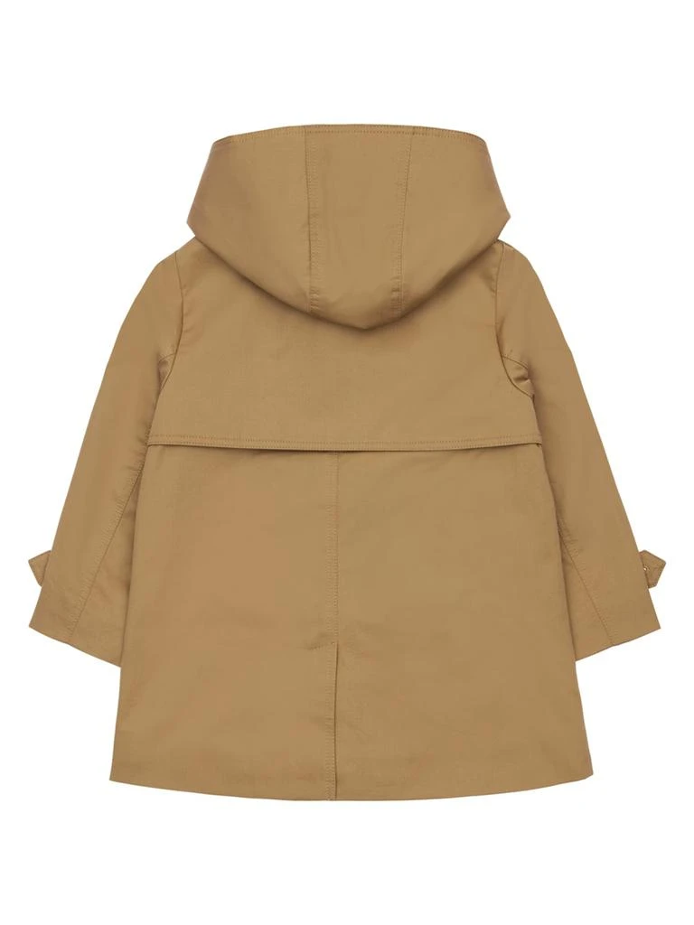 商品Burberry|Hooded Cotton Trench Coat,价格¥3670,第3张图片详细描述