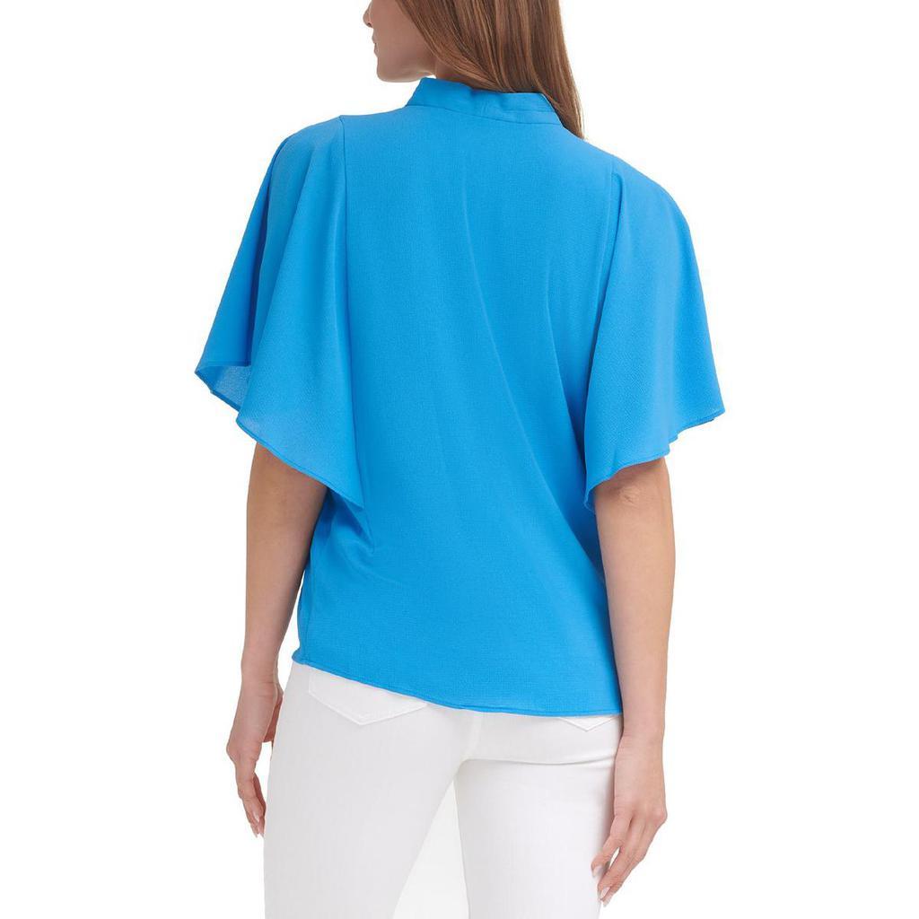 商品Calvin Klein|Calvin Klein Womens Poncho Draped Pullover Top,价格¥160-¥261,第6张图片详细描述