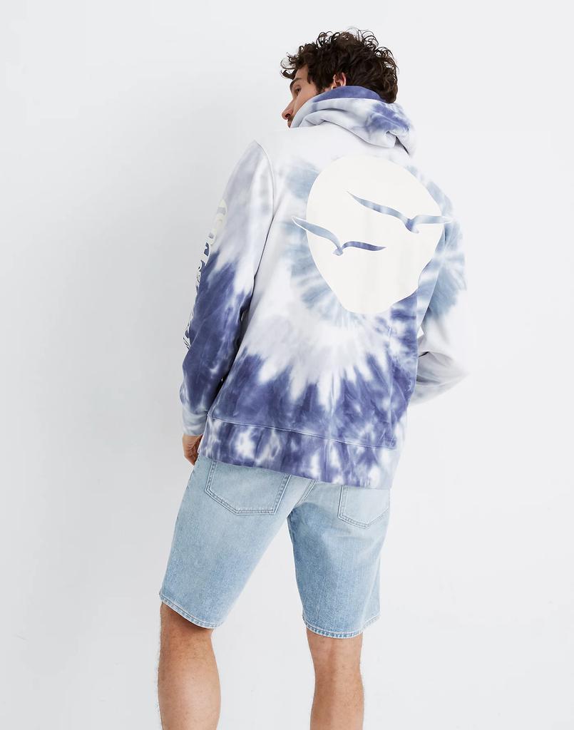 商品Madewell|Tie-Dye Hoodie Sweatshirt,价格¥502,第4张图片详细描述