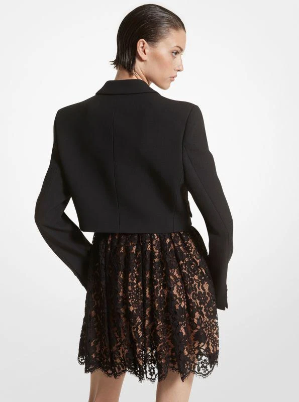 商品Michael Kors|Double Crepe Sablé Cropped Jacket,价格¥5977,第2张图片详细描述