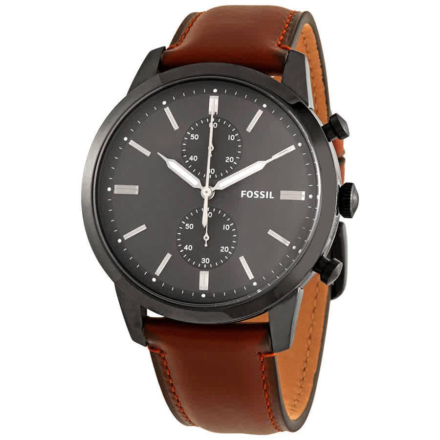 商品Fossil|Townsman Chronograph Quartz Mens Watch FS5522,价格¥627,第1张图片