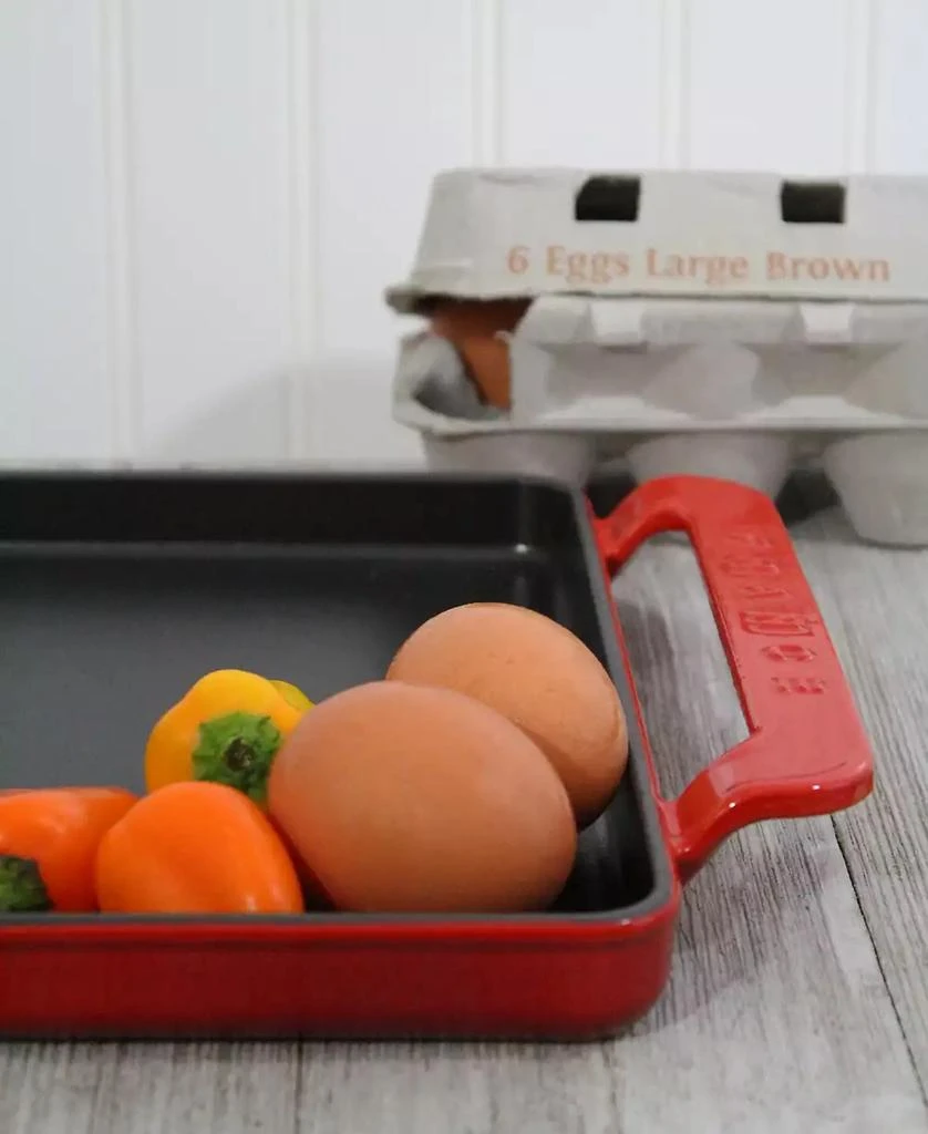 商品Chasseur|French Enameled Cast Iron 14" Rectangular Griddle,价格¥2467,第3张图片详细描述