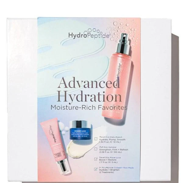 商品HydroPeptide|HydroPeptide Advanced Hydration Moisture Rich Favourites Kit (Worth $160.00),价格¥579,第1张图片