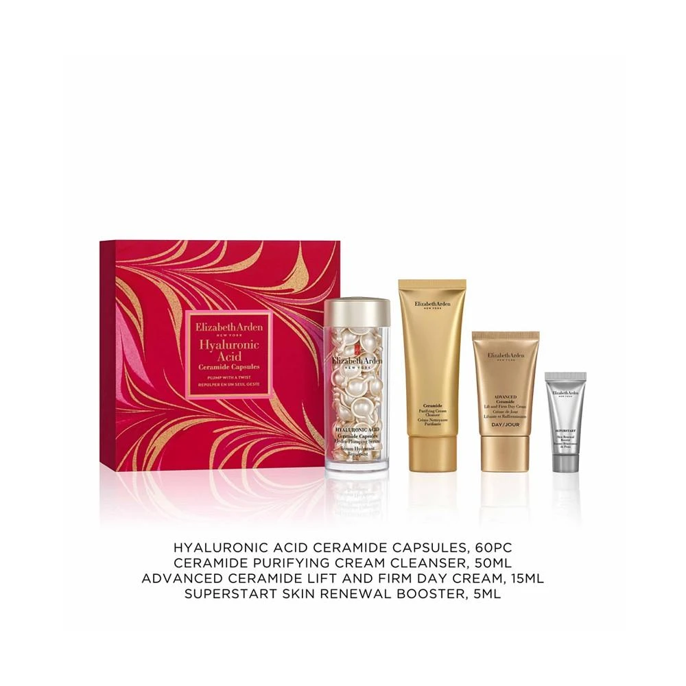 4-Pc. Hyaluronic Acid Ceramide Capsules Plump With A Twist Skincare Set 商品