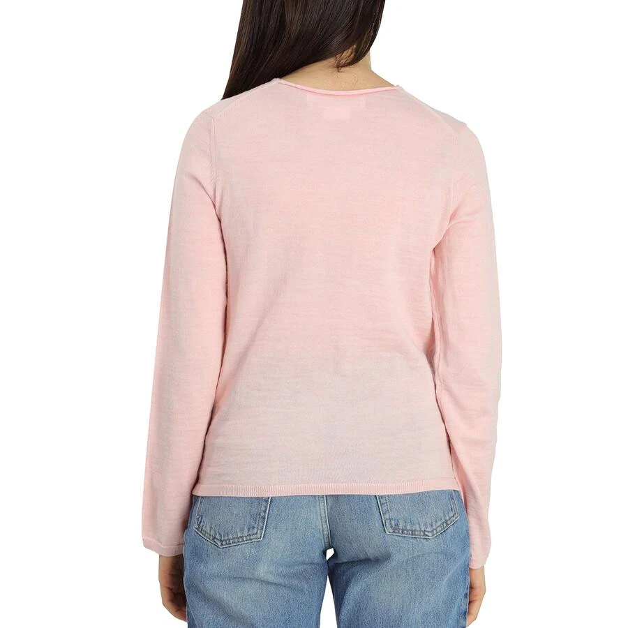 商品Comme des Garcons|Girl Long Sleeve Bow Embroidered Sweater,价格¥586,第3张图片详细描述