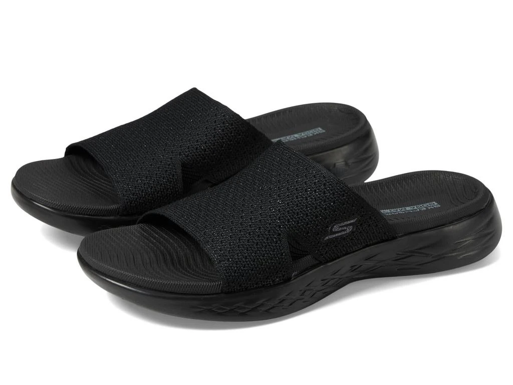 商品SKECHERS|On-The-Go 600 Stretch Knit Slide,价格¥317,第1张图片