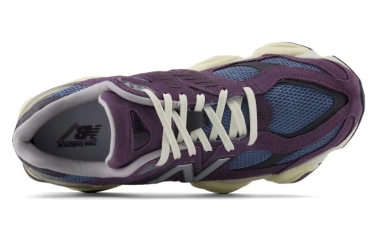 商品[国内直发] New Balance|NB 9060 时尚 网布减震 低帮 休闲跑步鞋 男女同款 紫蓝灰,价格¥774,第4张图片详细描述