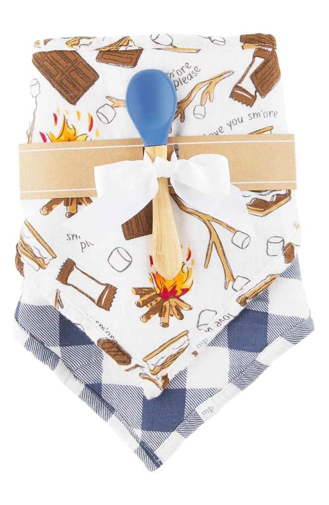 商品Mud Pie|Smore Bib & Spoon Set,价格¥49,第1张图片