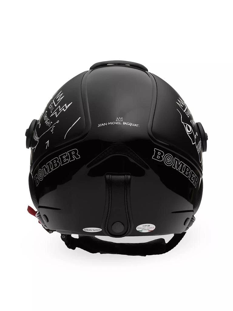 商品Bomber Ski|Basquiat Evil Thoughts White Helmet,价格¥6557,第2张图片详细描述
