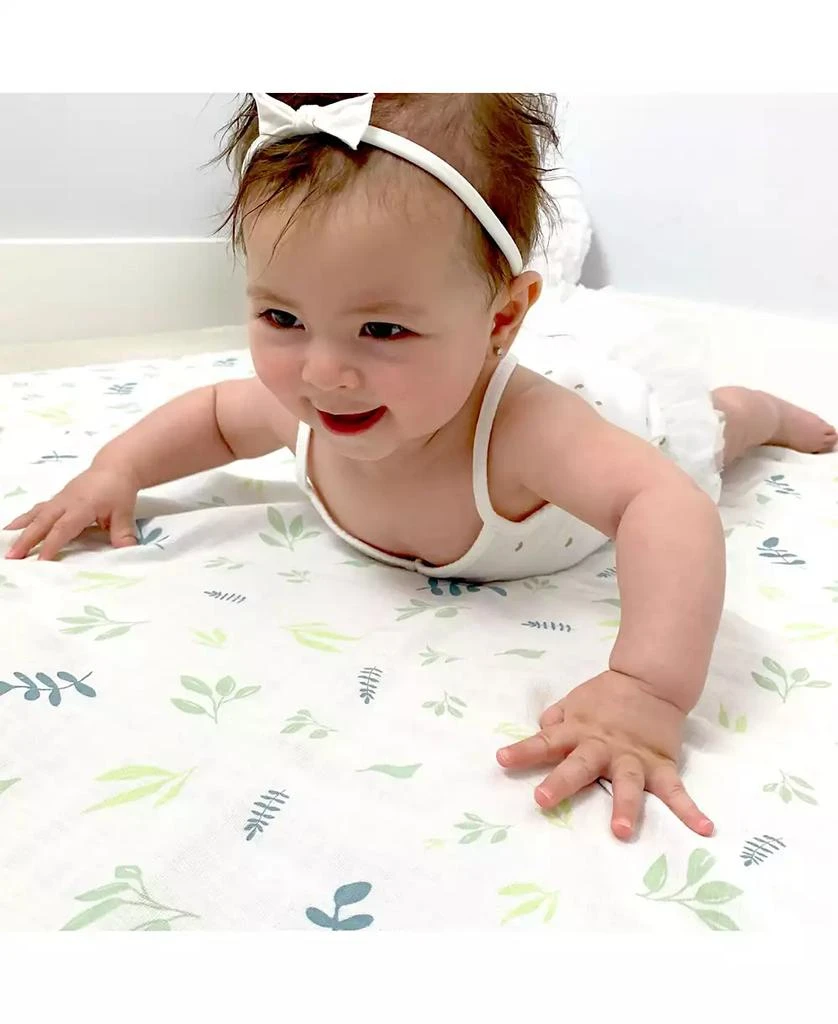 商品BedVoyage|Panda Baby Viscose from Bamboo Muslin Swaddle - Leaf,价格¥188,第3张图片详细描述