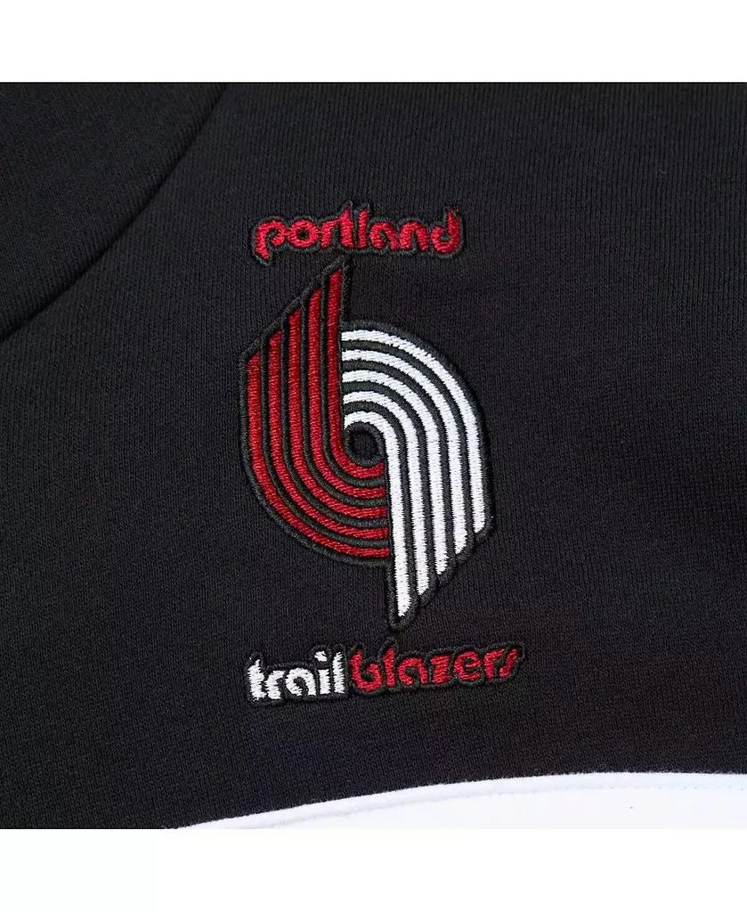 商品Mitchell & Ness|Men's Red/Black Portland Trail Blazers Head Coach Pullover Hoodie,价格¥815,第3张图片详细描述