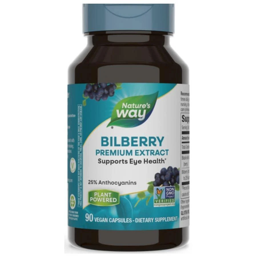 商品Nature's Way|Bilberry Capsules,价格¥248,第1张图片