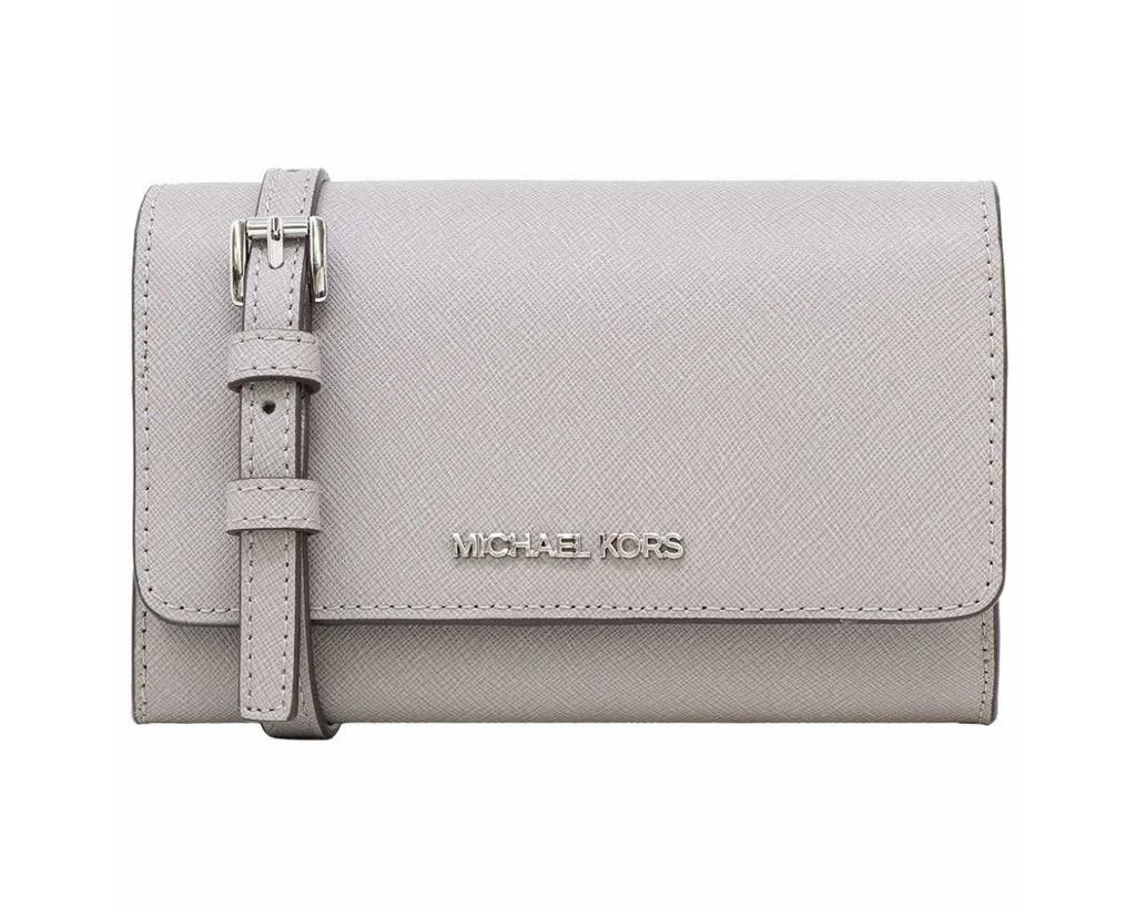 商品Michael Kors|Michael Kors Jet Set Travel Medium Multifunction Phone Crossbody,价格¥1423,第1张图片