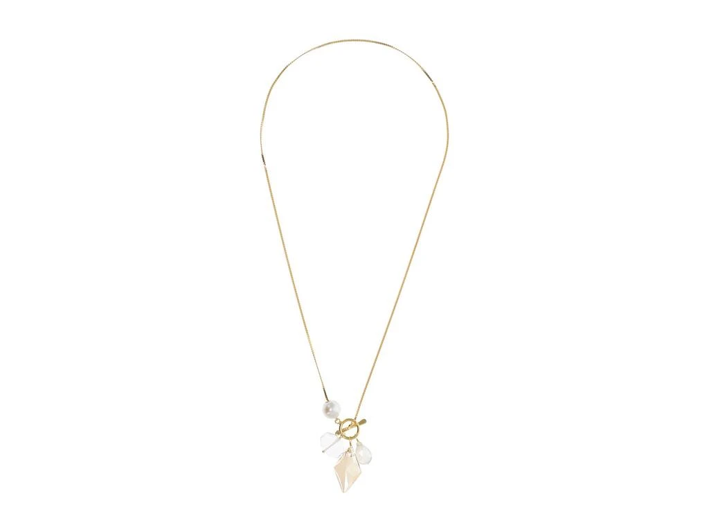 商品Chan Luu|Gold Crystal Cluster Necklace,价格¥1084,第2张图片详细描述