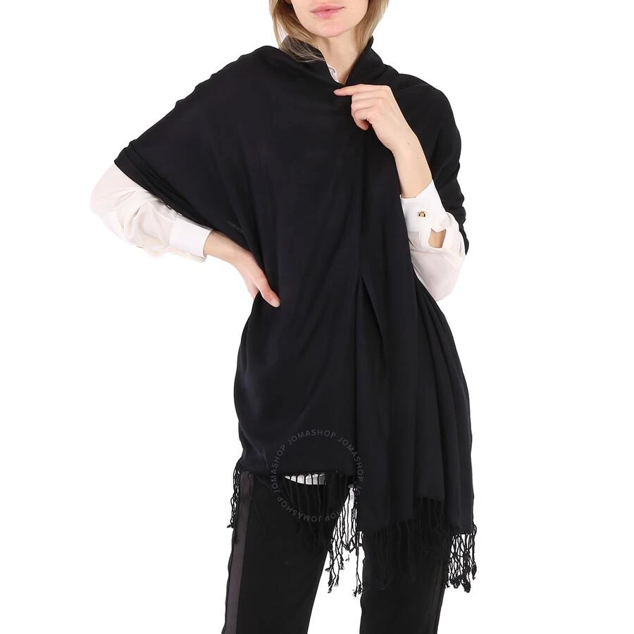 商品Ryuuho|Ladies Black Echo Design Scarf,价格¥114,第1张图片