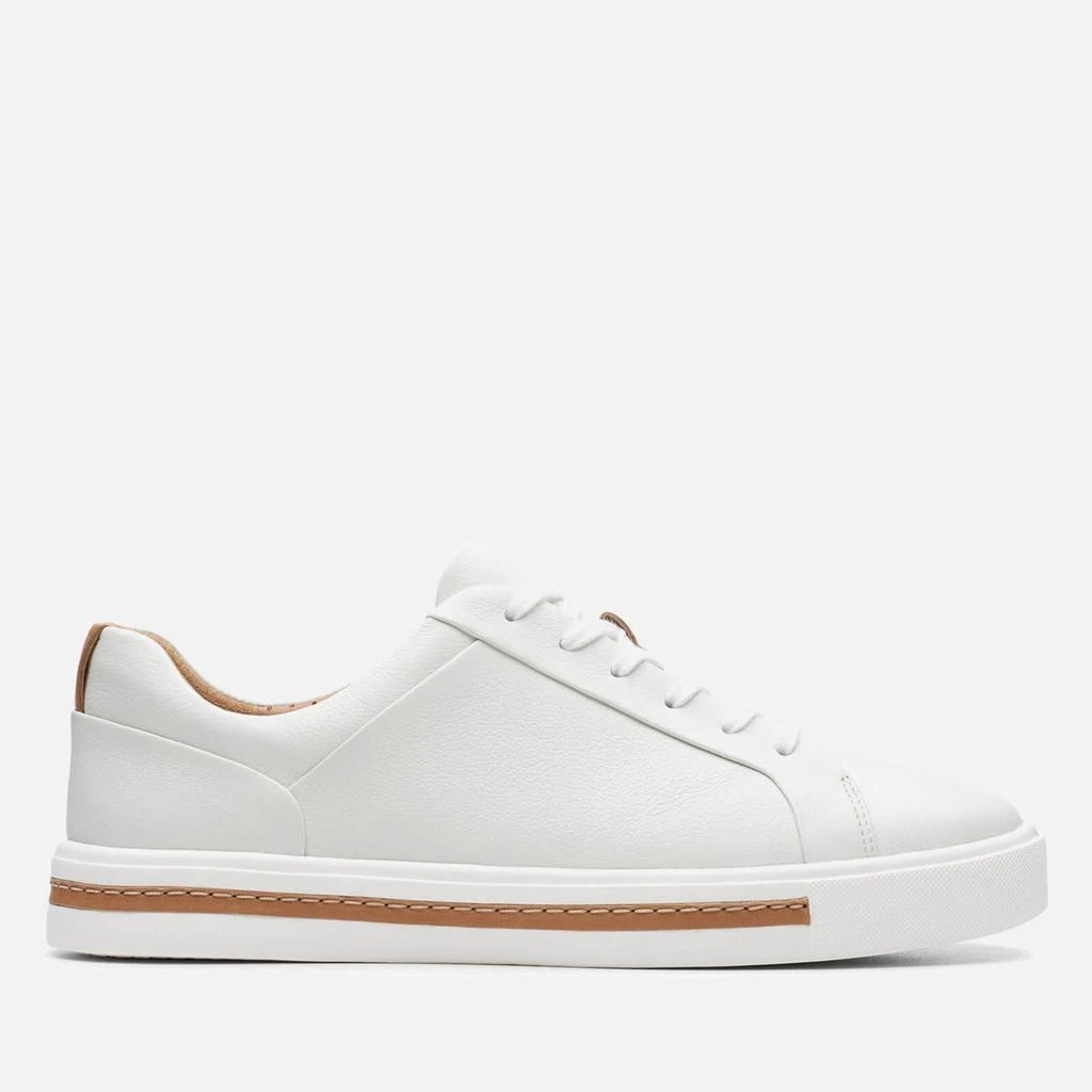 商品Clarks|Clarks Women's Un Maui Leather Trainers,价格¥492,第1张图片