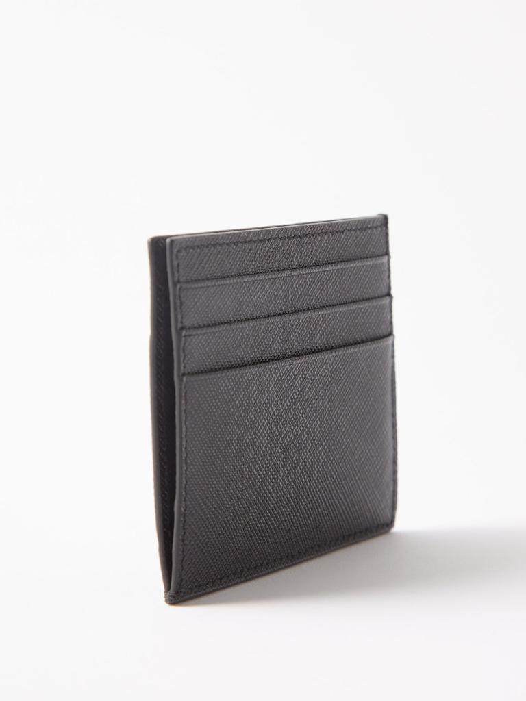 商品Prada|Embossed triangle-logo leather cardholder,价格¥2399,第5张图片详细描述