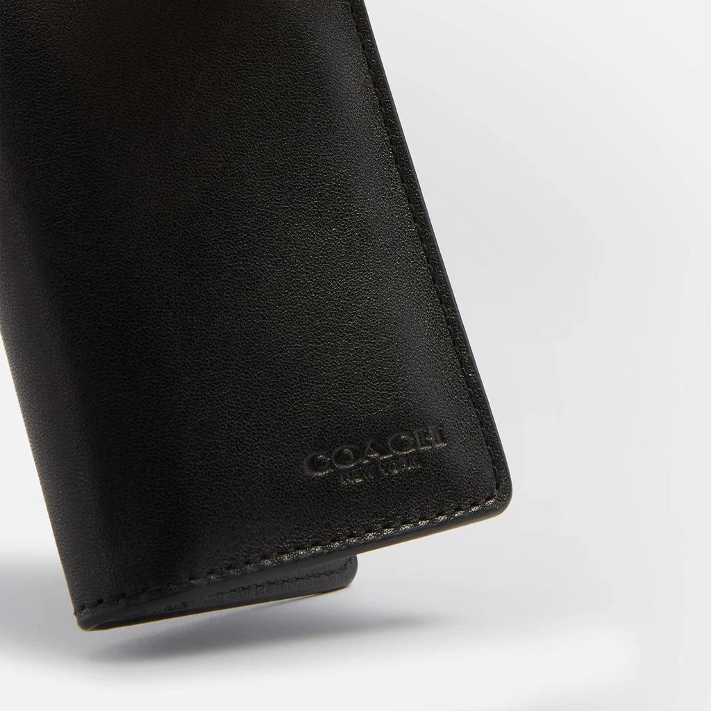 商品Coach|Coach Men's Card Wallet in Sport Calf - Black,价格¥1039,第4张图片详细描述