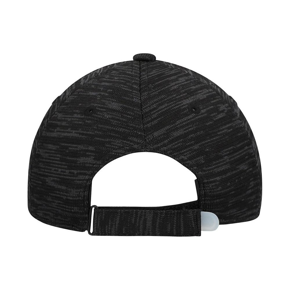 Women's Black Tottenham Hotspur Shiny Tech 9FORTY Adjustable Hat商品第5张图片规格展示