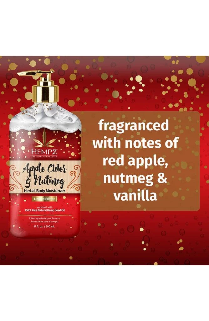 商品Hempz|Apple Cider & Nutmeg Body Moisturizer,价格¥181,第3张图片详细描述