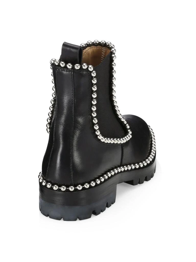 商品Alexander Wang|Spencer Studded Leather Combat Boots,价格¥2237,第3张图片详细描述