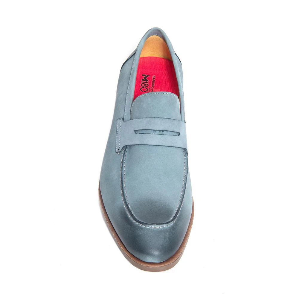 商品Sandro Moscoloni|Men's Moccasin Toe Penny Strap Slip-on Shoes,价格¥1387,第5张图片详细描述