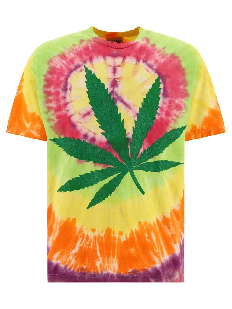 商品Gallery Dept|Tie Dye Weed T-Shirts Yellow,价格¥1401,第1张图片