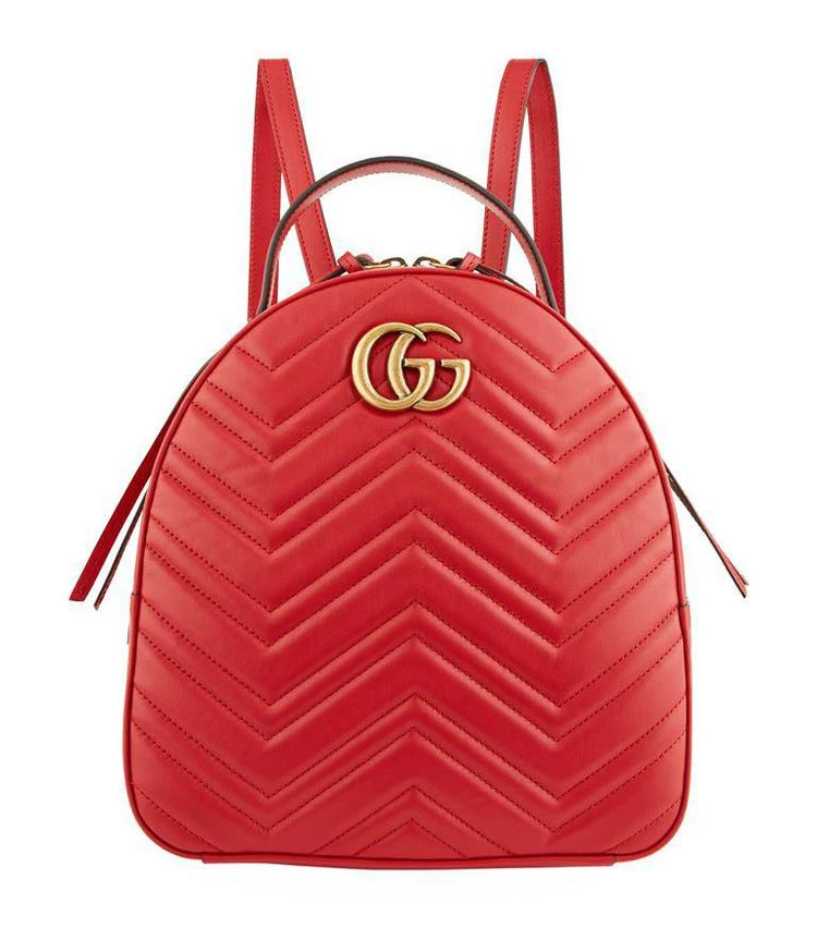 商品Gucci|Marmont Chevron Backpack,价格¥13849,第1张图片